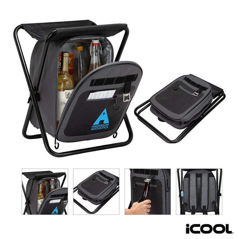 iCOOL Cape Town 20-Can Capacity Backpack Cooler Chair 1 iCOOL Cape Town 20-Can Capacity Backpack Cooler Chair 1