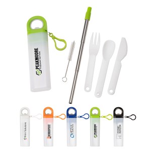 Griffith 3-in-1 Metal Straw, Cutlery Set & Bottle Opener 1 Griffith 3-in-1 Metal Straw, Cutlery Set & Bottle Opener 1