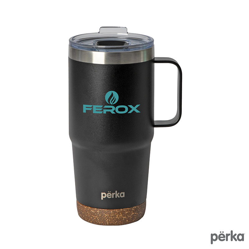 Perka Bartlett 24 oz. Double Wall, Stainless Steel Stacking Mug 1