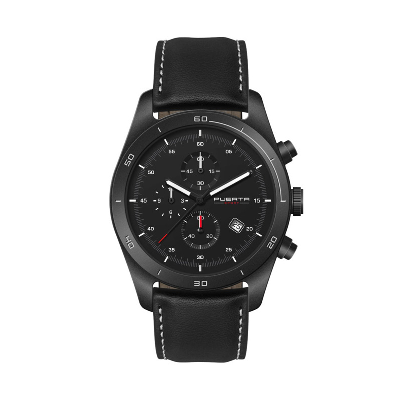 42mm, Ss, Black Case, Chrono Mvt, Dte 1 42mm, Ss, Black Case, Chrono Mvt, Dte 1