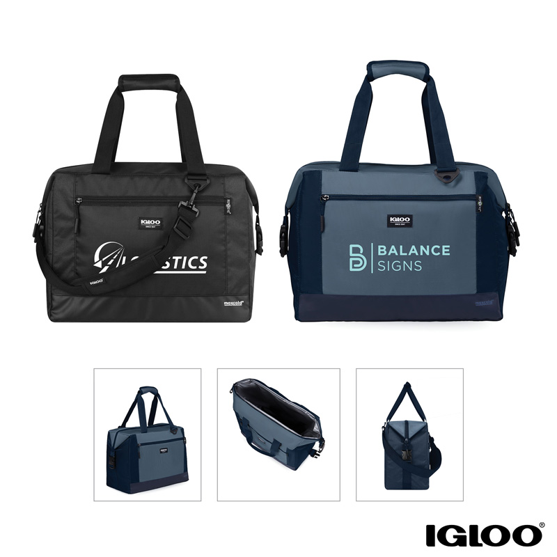 Igloo MaxCold Evergreen Snapdown 36-Can RPET Cooler Tote 1