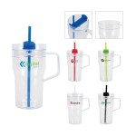 Elliott 20 oz. Clear AS Travel Mug 1 Elliott 20 oz. Clear AS Travel Mug 1