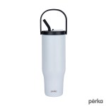 Perka Reginald 30oz. Recycled Vacuum Insulated Travel Tumbler - White Perka Reginald 30oz. Recycled Vacuum Insulated Travel Tumbler - White