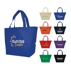 Naomi Non-Woven Recycled Gussetted Tote Bag 1 Naomi Non-Woven Recycled Gussetted Tote Bag 1