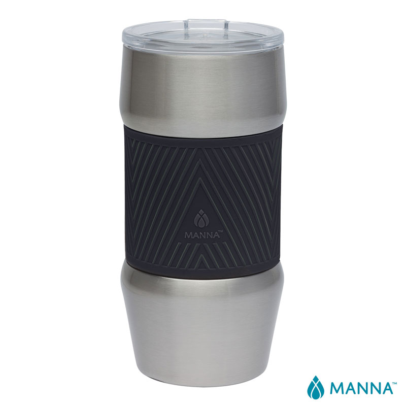 Manna 20 oz. Renegade Stainless Steel Tumbler w/ Silicone Grip 1