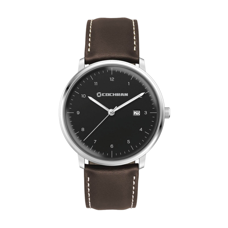 39mm Ss Silver Case, 3-Hand Mvt, Dte 1 39mm Ss Silver Case, 3-Hand Mvt, Dte 1