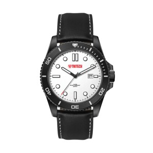 42.5mm Ss, Silver Case, Bk Bezel, 3-Hand Mvt, Dte 1 42.5mm Ss, Silver Case, Bk Bezel, 3-Hand Mvt, Dte 1