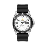 42.5mm, Ss, Silver Case, Bk Bezel, 3-Hand Mvt, Day-Dte 1 42.5mm, Ss, Silver Case, Bk Bezel, 3-Hand Mvt, Day-Dte 1