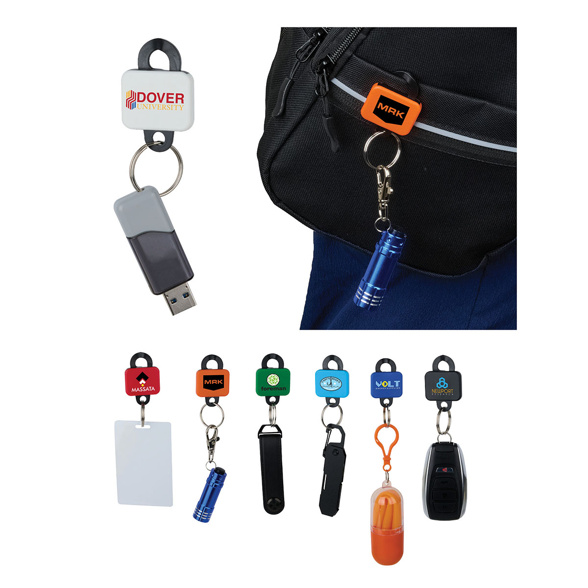 EZ-Clip Multi-Purpose Keyring / Clip 1