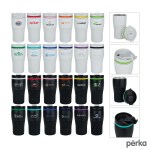 Perka Cortado 12 oz. Double Wall Recycled Stainless Steel Coffee Tumbler 1 Perka Cortado 12 oz. Double Wall Recycled Stainless Steel Coffee Tumbler 1
