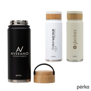 Perka Lennox 18 oz. Double Wall, Stainless Steel Bottle 1 Perka Lennox 18 oz. Double Wall, Stainless Steel Bottle 1