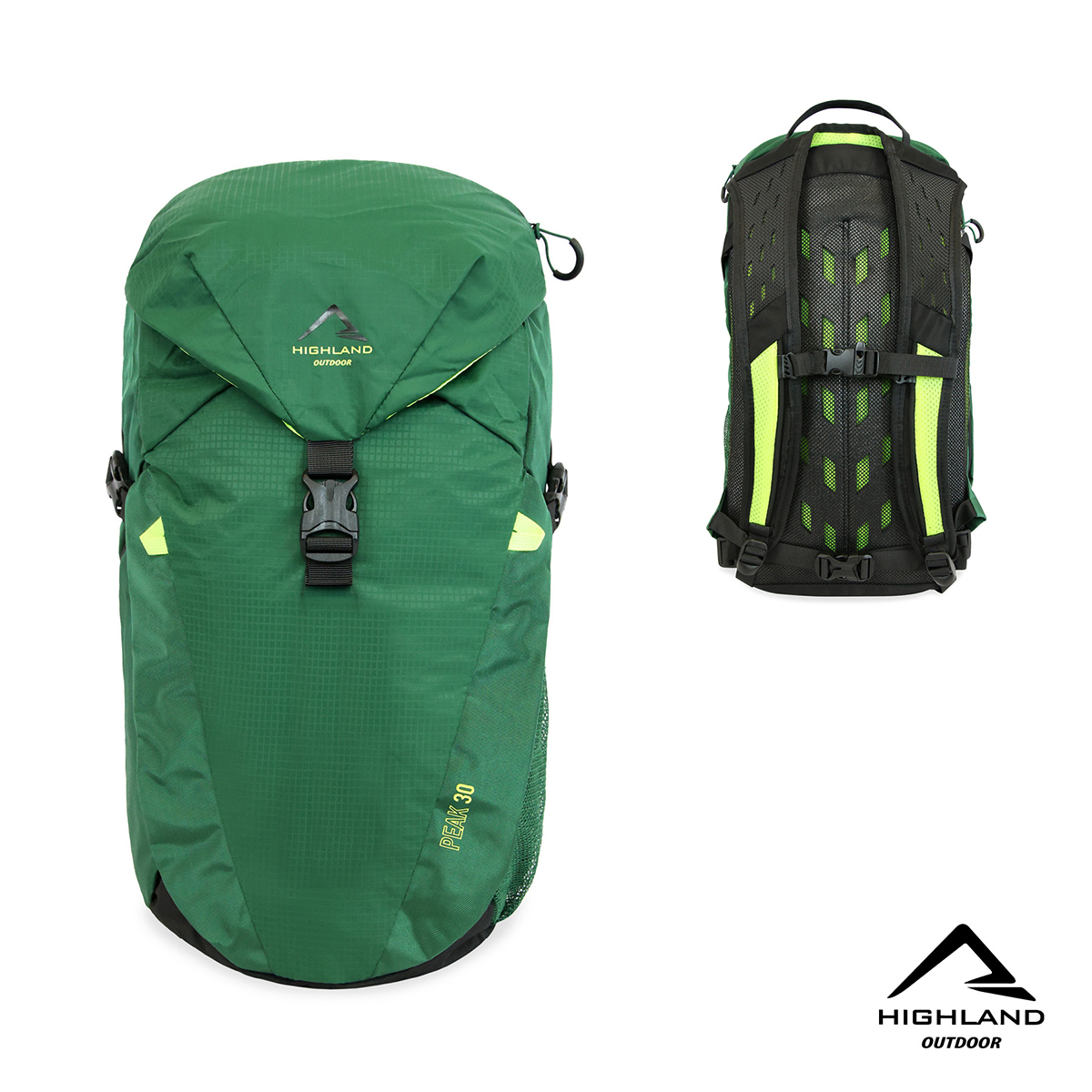 Highland Outdoor 30L Peak Hiking Backpack 1