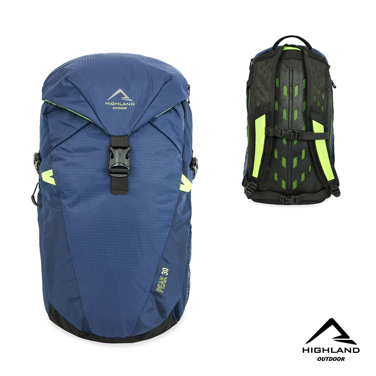 Highland Outdoor 30L Peak Hiking Backpack 1