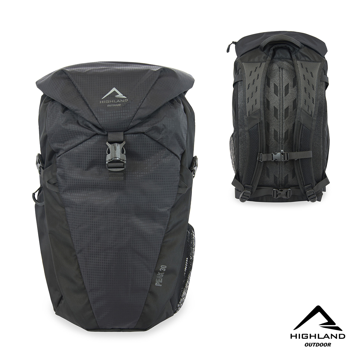 Highland Outdoor 30L Peak Hiking Backpack 1