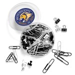 Supply Line® Round Clips & Pins Set Black & White 1 Supply Line® Round Clips & Pins Set Black & White 1