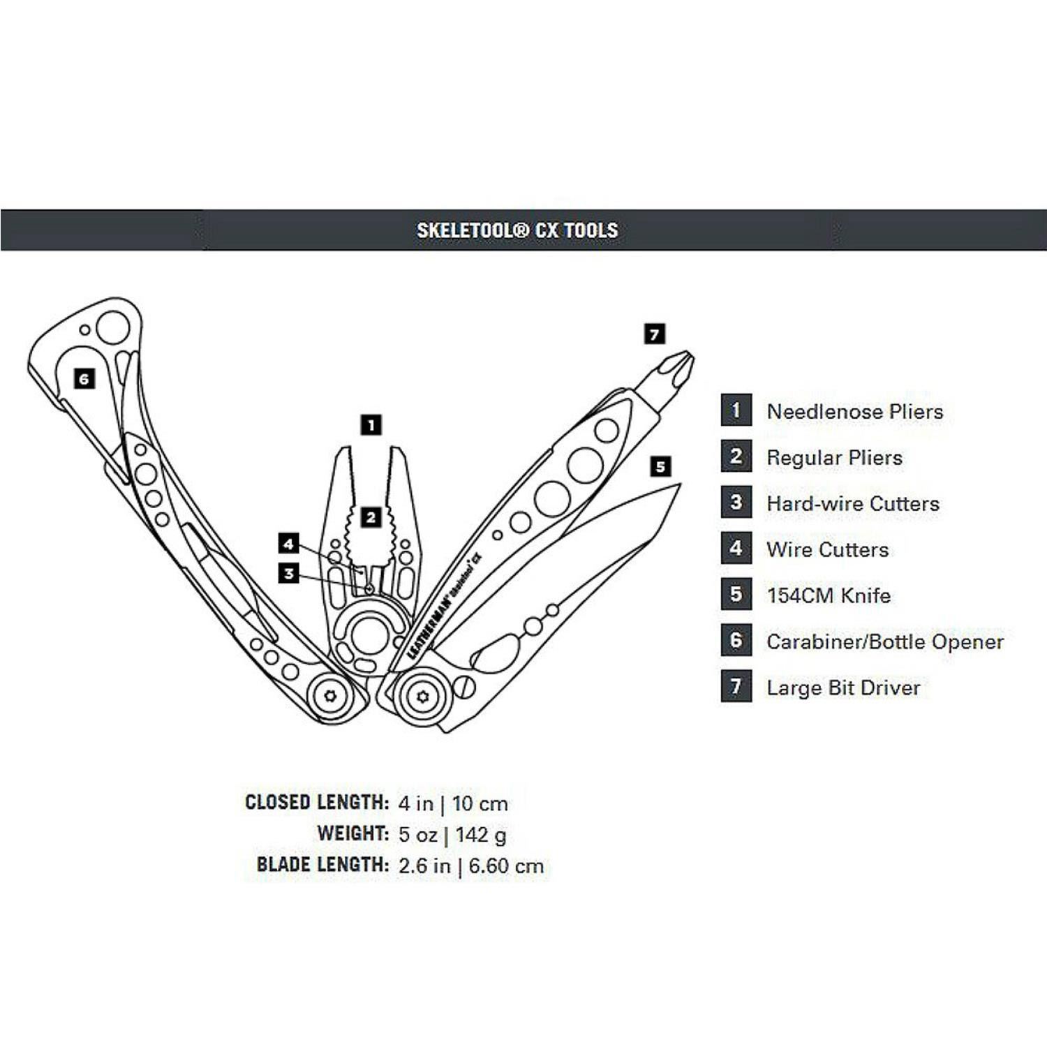 Leatherman® Skeletool Cx 1