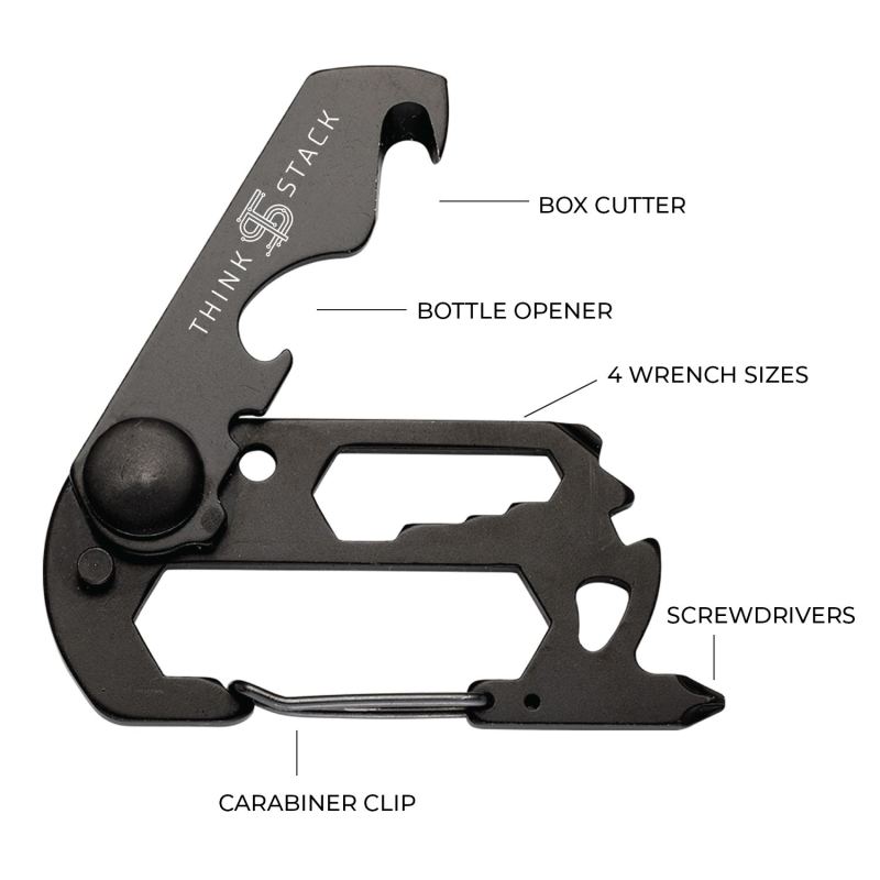 Cedar Creek® Versa Carabiner Multi-tool 1 Cedar Creek® Versa Carabiner Multi-tool 1