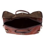 Duluth Pack™ Bison Leather Sportsman's Duffel - Open Duluth Pack™ Bison Leather Sportsman's Duffel - Open