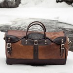 Duluth Pack™ Bison Leather Sportsman's Duffel - Lifestyle 1 Duluth Pack™ Bison Leather Sportsman's Duffel - Lifestyle 1