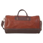 Duluth Pack™ Bison Leather Sportsman's Duffel - Back Duluth Pack™ Bison Leather Sportsman's Duffel - Back