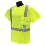 Short Sleeve Safety T-Shirt - Yellow Short Sleeve Safety T-Shirt - Yellow