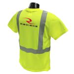 Short Sleeve Safety T-Shirt - CST11YellowBack Short Sleeve Safety T-Shirt - CST11YellowBack