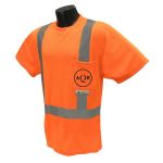 Short Sleeve Safety T-Shirt - Orange Short Sleeve Safety T-Shirt - Orange