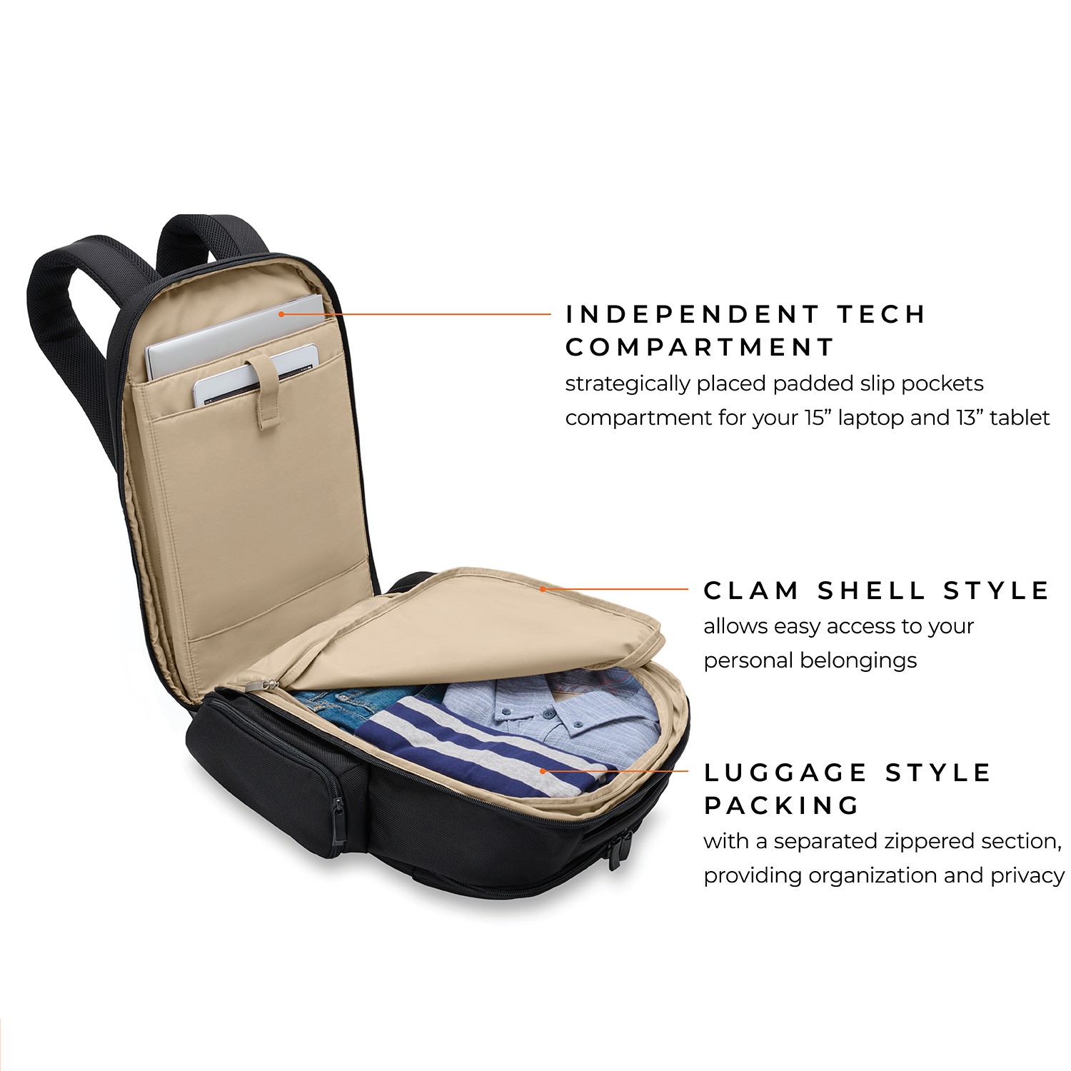 Briggs & Riley® Traveler Backpack 1