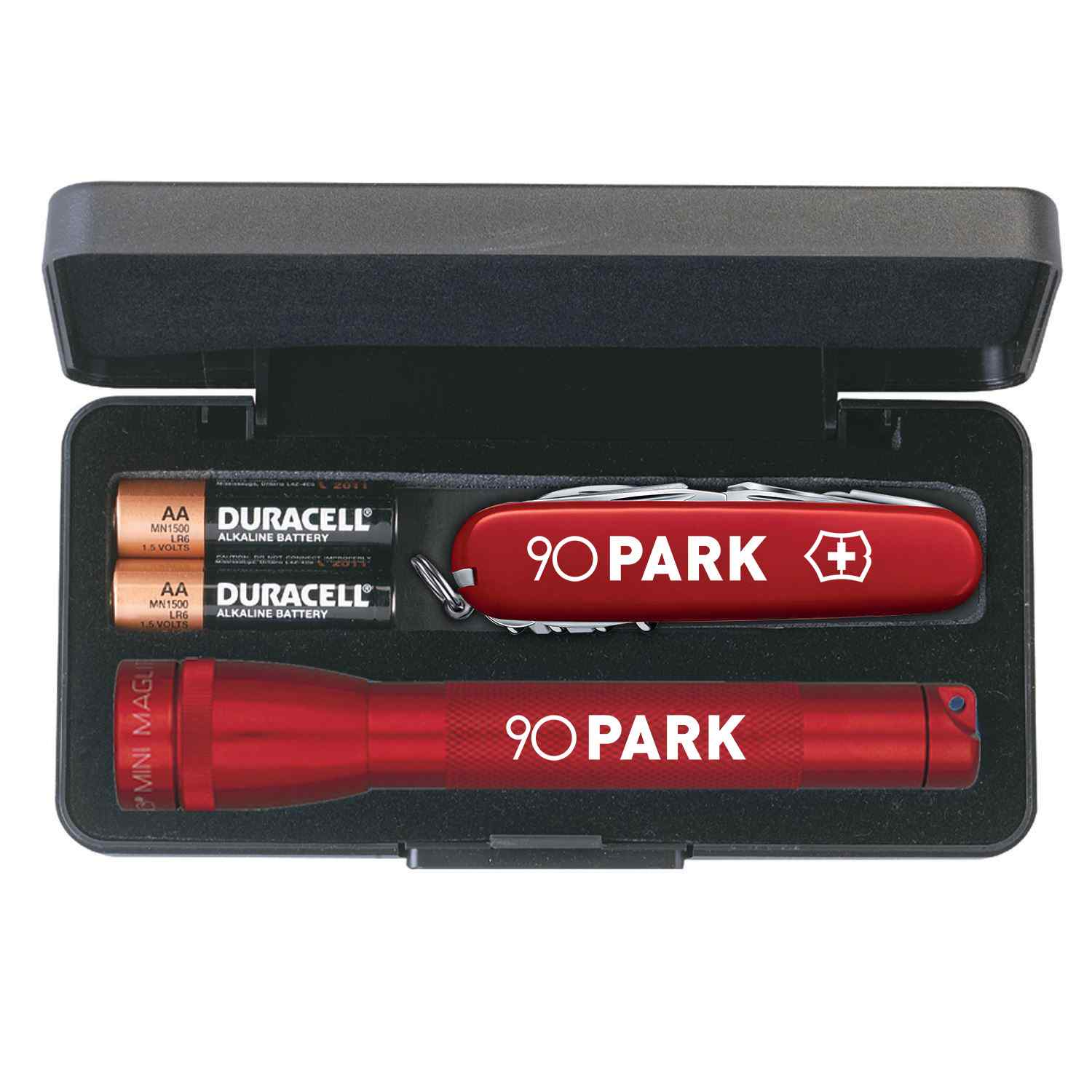 "AA" Mini Maglite® With Victorinox® Spartan 1