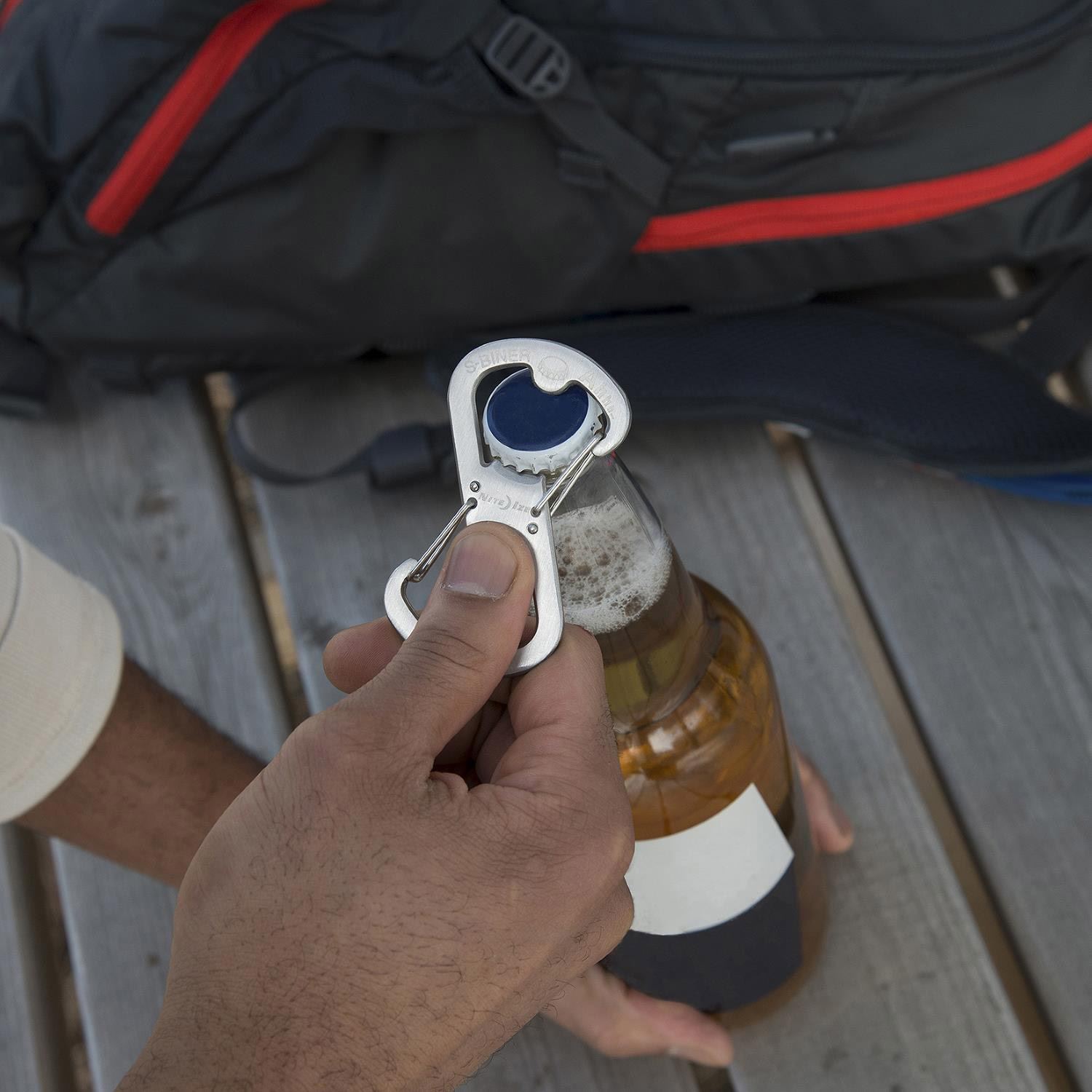 Nite Ize® S-Biner Ahhh Bottle Opener 1