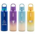 Vapur® Chill 20oz Insulated Water Bottle Sunbeam Yellow - All Colors with logo Vapur® Chill 20oz Insulated Water Bottle Sunbeam Yellow - All Colors with logo