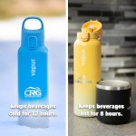 Vapur® Chill 20oz Insulated Water Bottle Sunbeam Yellow - Lifestyle 1-1 Vapur® Chill 20oz Insulated Water Bottle Sunbeam Yellow - Lifestyle 1-1