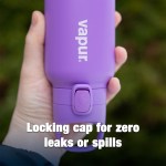 Vapur® Chill 20oz Insulated Water Bottle Sunbeam Yellow - Lifestyle 1-6 Vapur® Chill 20oz Insulated Water Bottle Sunbeam Yellow - Lifestyle 1-6