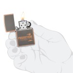 Zippo® Windproof Lighter Rustic Bronze - In Hand Zippo® Windproof Lighter Rustic Bronze - In Hand