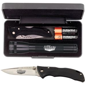 "AA" Mini Maglite® With Buck® "Bantam Bbw" Knife 1 "AA" Mini Maglite® With Buck® "Bantam Bbw" Knife 1