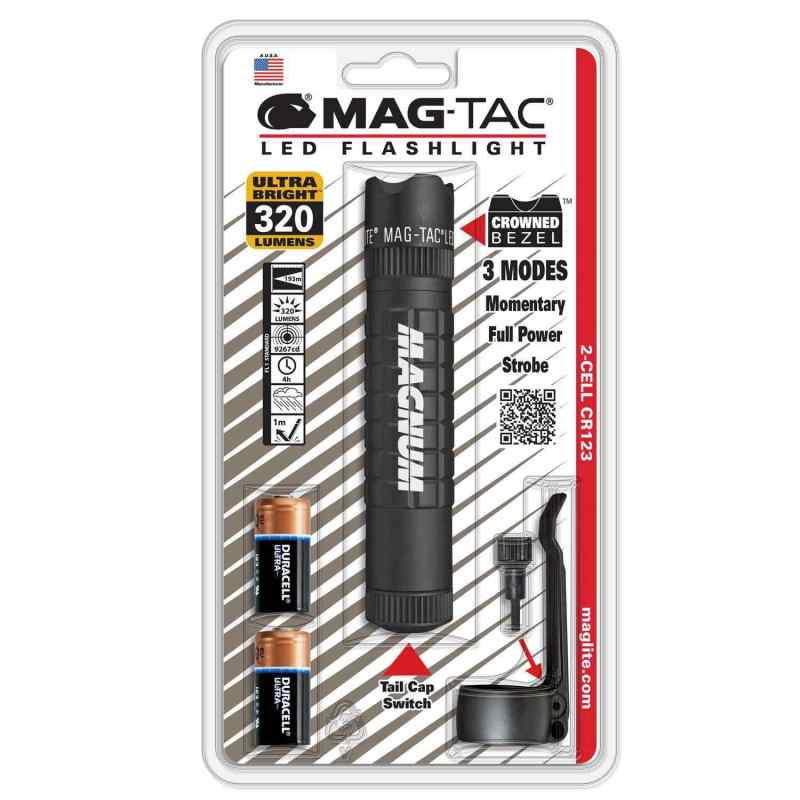 Maglite® Mag-Tac® LED Flashlight - Bezel Edge 1 Maglite® Mag-Tac® LED Flashlight - Bezel Edge 1