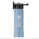Scosche® MagicMount? Flask 22 oz. Insulated Bottle With Phone Mount - Sky Blue Scosche® MagicMount? Flask 22 oz. Insulated Bottle With Phone Mount - Sky Blue