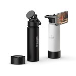 Scosche® MagicMount? Flask 22 oz. Insulated Bottle With Phone Mount 1 Scosche® MagicMount? Flask 22 oz. Insulated Bottle With Phone Mount 1