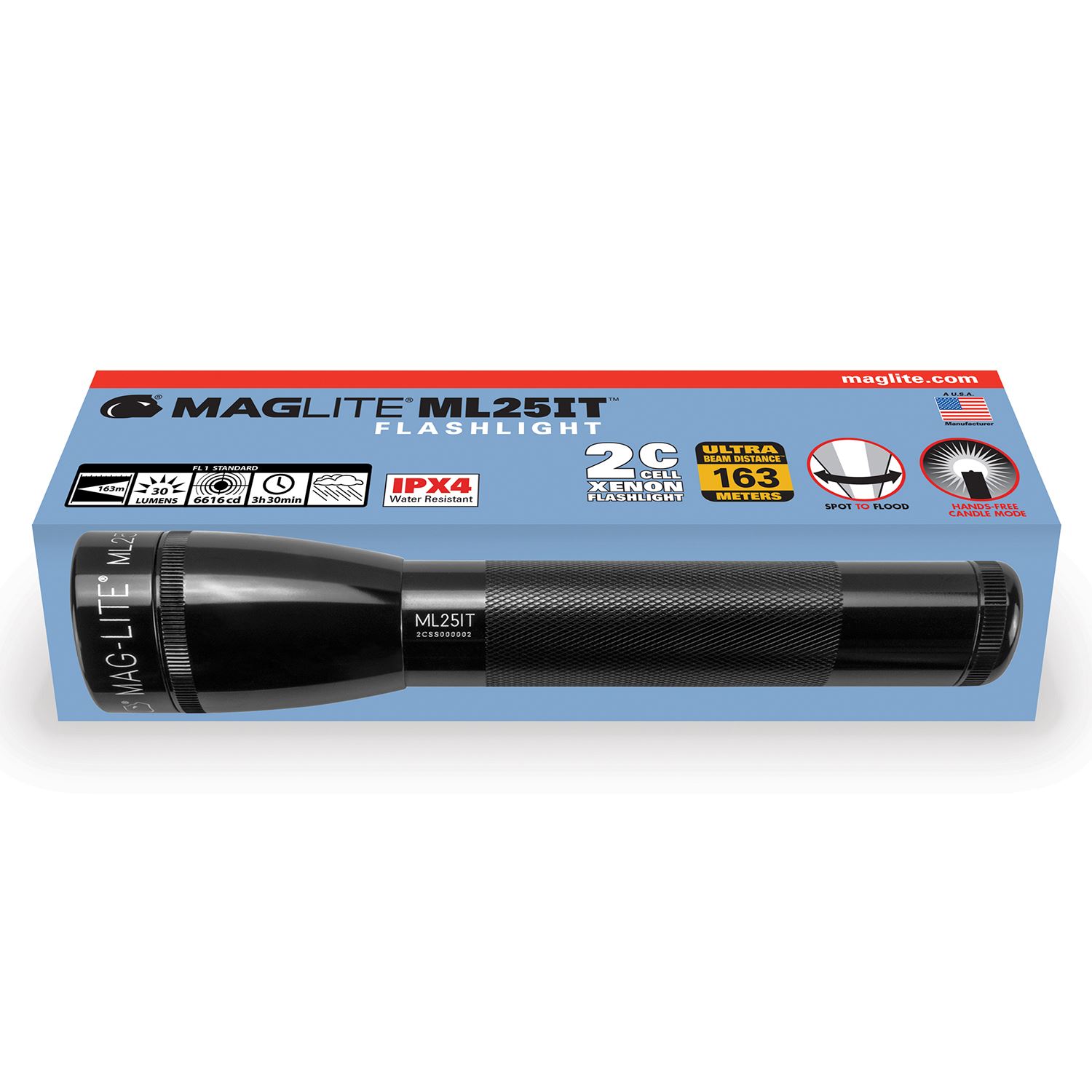 Maglite® ML25 2C Cell Flashlight 1
