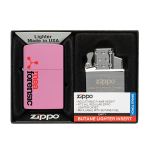 Matte Zippo® Lighter & Single Butane Insert Gift Set - Navy Matte Zippo® Lighter & Single Butane Insert Gift Set - Navy