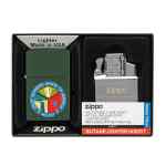 Matte Zippo® Lighter & Single Butane Insert Gift Set - Green Matte Zippo® Lighter & Single Butane Insert Gift Set - Green