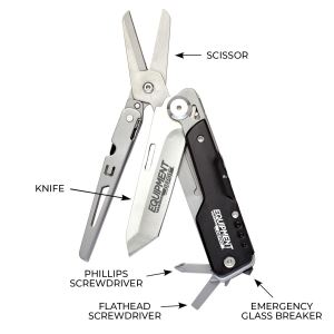Cedar Creek® Gemini 2-In-1 Scissor Knife Multi-Tool 1 Cedar Creek® Gemini 2-In-1 Scissor Knife Multi-Tool 1