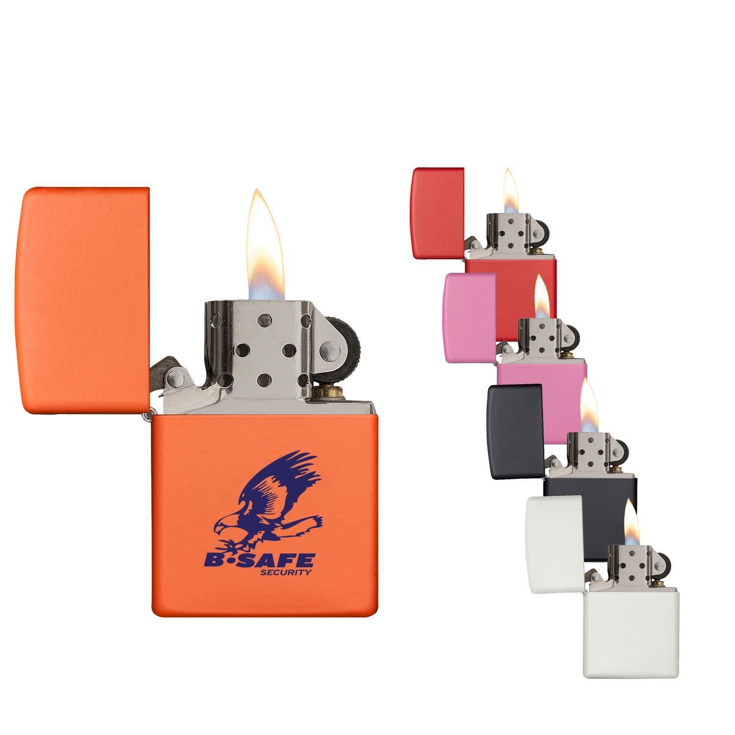Matte Color Windproof Zippo® Lighters 1