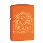 Matte Color Windproof Zippo® Lighters - Orange Matte Color Windproof Zippo® Lighters - Orange