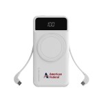 Scosche® GoBat? Pro 10K Power Bank - White Scosche® GoBat? Pro 10K Power Bank - White