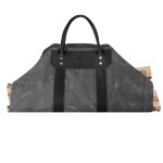 Duluth Pack™ Log Carrier - Grey-Waxed Duluth Pack™ Log Carrier - Grey-Waxed