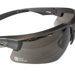 Thraxus Safety Eyewear- Gun Metal Frame Smoke Lens - CTXM6-20ID - Temple Thraxus Safety Eyewear- Gun Metal Frame Smoke Lens - CTXM6-20ID - Temple