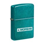 Zippo® Windproof Lighter Candy Teal - Angled Zippo® Windproof Lighter Candy Teal - Angled
