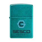 Zippo® Windproof Lighter Candy Teal - Closed Zippo® Windproof Lighter Candy Teal - Closed