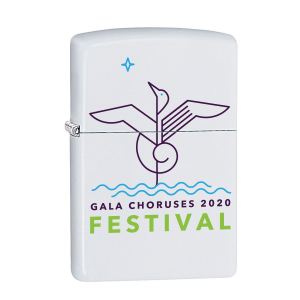 White Matte Windproof Zippo® Lighter 1 White Matte Windproof Zippo® Lighter 1
